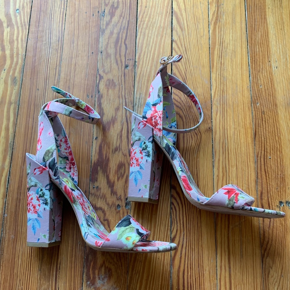 Aldo floral heels